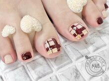 オレンジスティック/フットネイル