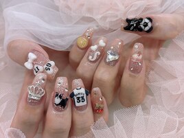 3Dパーツネイル