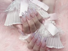 モカ 京橋(moca)/【Akari】キラキラモテネイル