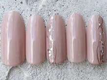 フリークネイル(FREAK Nail)/モーブピンクラインラメ ¥7000