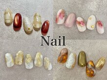 シンプルからニュアンスネイルもお持ち込みデザインも可能です♪