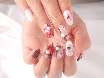 バレンタインネイル♪