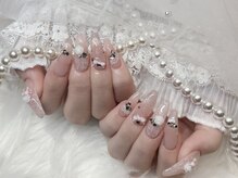 モカ 京橋(moca)/【Risa】レースネイル