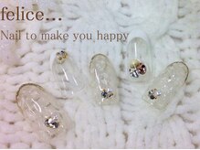 ネイルサロン フェリーチェ(felice)/【定額ネイル】¥7980