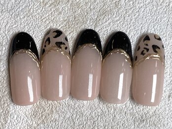 レイネイル 岐阜茜部店(RAY NAIL)/大人レオパード