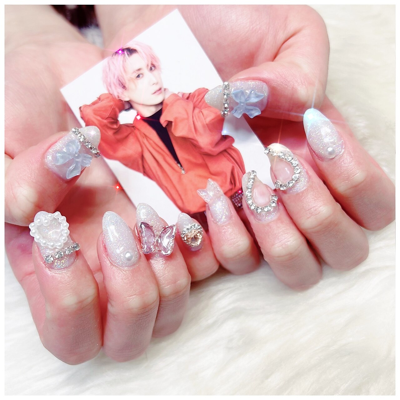 SnowMan推しネイル（有料パーツ：PG006419785｜ウィン(Wynn)のフォト