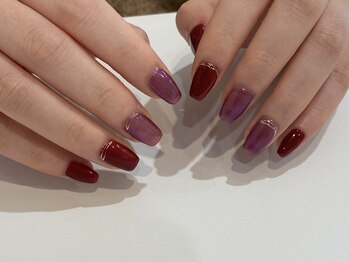 プラス サード(Plus 3rd)/マグネットネイル by wakana.s