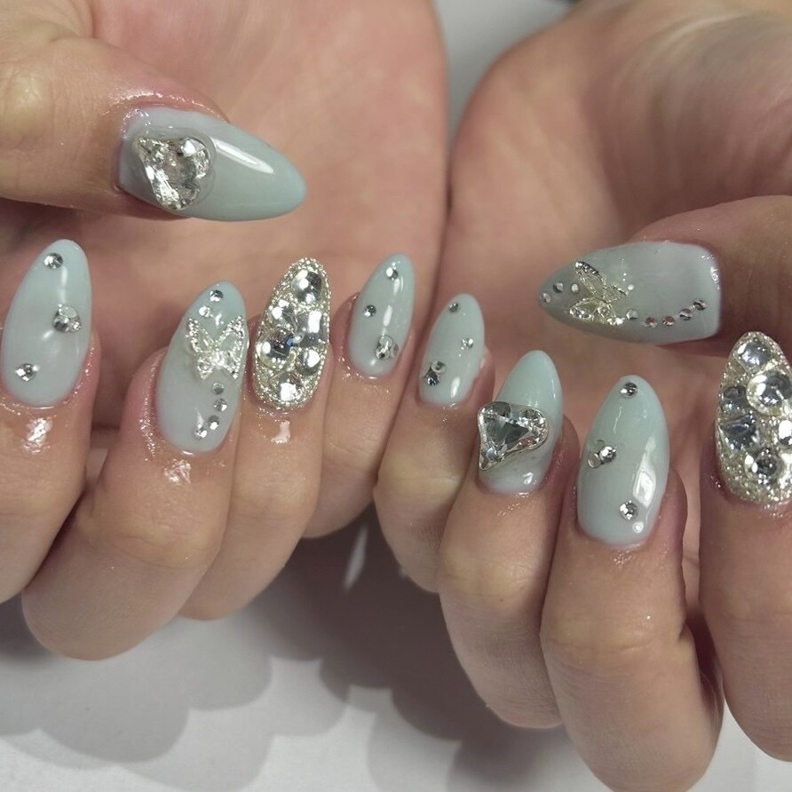 《hand》持ち込みアートコース ¥8500 *デザイン自由、お時間制*