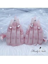 フラッシーネイルズ(Flashy Nails)/yui担当長さ出しアートコース♪