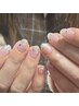 【hand│シンプル】 ラメグラデーション ¥4,300→￥4,000