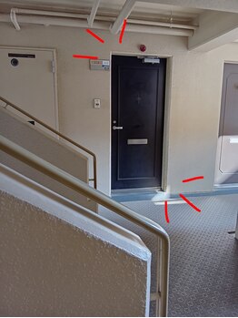 ほと和/お部屋の場所