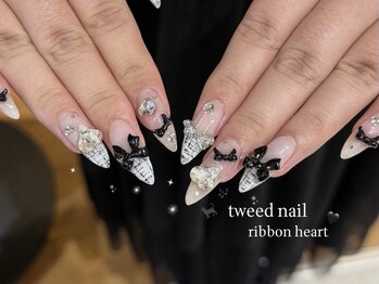 リンドネイル バイ モカ アンド ララ(Lind nail by moca and LaLa)/【mian】ツイードネイル