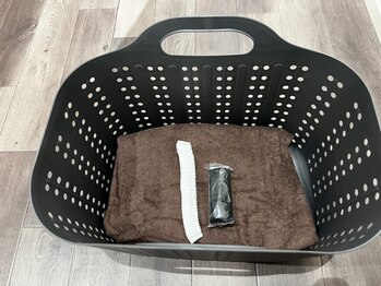 <ガチガチ筋肉×強烈肩コリ> 電気を使った揉みほぐし リラクネオ 秋葉原店/お着替え