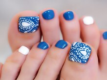 ティアラリュクス 東林間店(Tiara Luxe)/フット　ペイズリーネイル