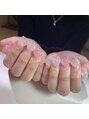 アイラッシュプラザ 南森町店(EYELASHPLAZA) ポップなハートの3Dネイル♪事前ご予約で施術可能です!