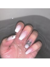 リアシー(li'acil)/シアーホワイトグラデーション