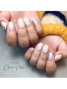 ネイルサロンクリアヴィラ(nail salon clear villa)/Girly style collection¥7990