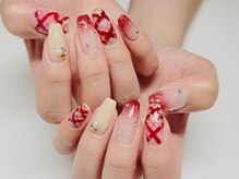 ナナアンドコー(Nana&Co.)/チェックネイル、ラメグラ、