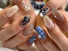 ルアナ(Luana)/持ち込み　ニュアンス　ネイル