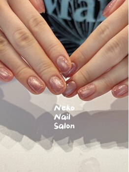 ネコ(Neko)/キラキラマグネットネイル