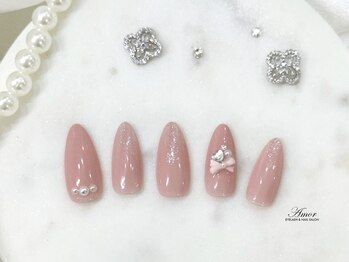 まつげエクステアンドネイルサロン アモル 恵比寿店(Amor)/定額ワンホン韓国ネイル　8900円