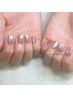【Hand】大人女性向け/秋の魅せ手元★幻想的な透明感マグネットネイル