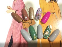 ハイブネイル(Hive nail)/秋newデザイン♪