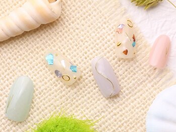 ソウ 難波店 nail salon Sou/パステルシェルnail