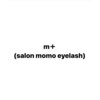 エムプラス サロンモモ アイラッシュ(m+ Salon momo eyelash)のお店ロゴ