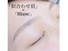 【眉毛アイブロウスタイリング・43日以降】似合わせ眉毛　￥6160