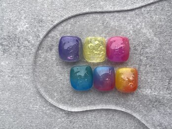 ジョアアンジェ 上本町店(joieange)/フット バブルネイル