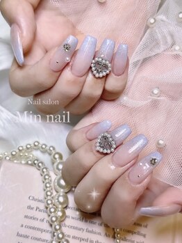 ミンネイル(Min nail)の写真/お仕事や家事などで派手にできない方にもおすすめ♪お得なクーポンも多数ご用意しております◎