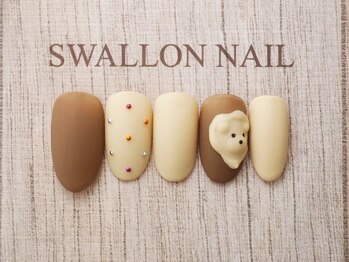 スワロンネイル(SWALLON NAIL)/バレンタインデザイン