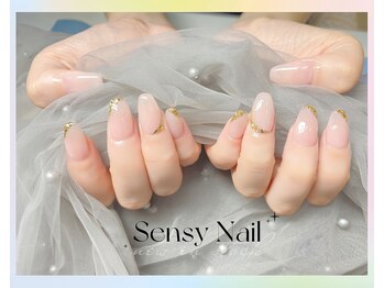 センシー ネイル スタジオ(Sensy Nail Studio)/定額デザインのスカルプ長さ出し