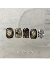 ルアナ(ruana)/ブラックニュアンス