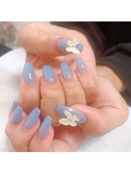 セムヤネイル(sem'ya nail)/長さだしワンカラー