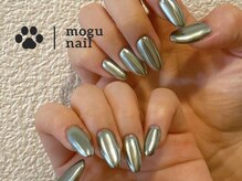 モグネイル(Mogunail)/ミラーネイル/秋冬ネイル