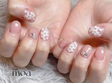 モア(moa)/桜ネイル　春