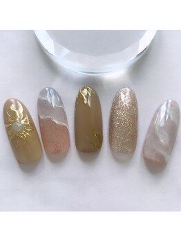 エクラ(e'clat)/夏ネイル