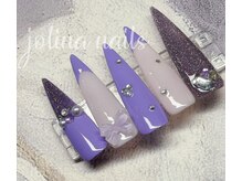 ジョリーナ ネイルズ 鶴見(Jolina Nails)/リボンネイル　フレンチ