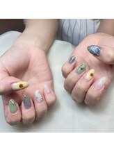 ソワ(sowa)/ひまわりネイル
