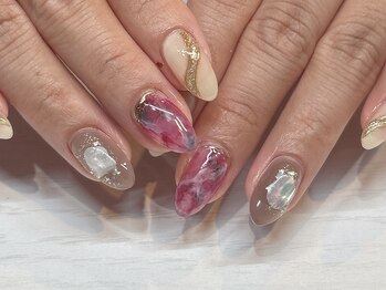 デザインジェルネイル¥5000～