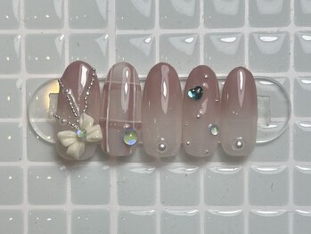 ジョアネイル(JOA Nail)/リボン/チェック/リボン