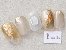 アイネイルズ 三宮店(I nails)/カジュアルニュアンス￥7500