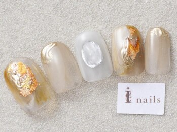 アイネイルズ 三宮店(I nails)/カジュアルニュアンス￥7500