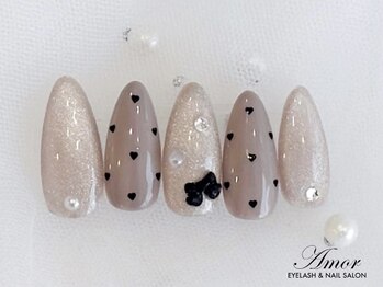 まつげエクステアンドネイルサロン アモル 恵比寿店(Amor)/定額ワンホン韓国ネイル　8900円