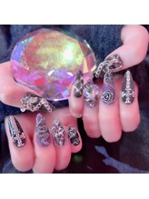 シンデレラネイル(CINDERELLA NAIL)/【チップ長さだしネイル】