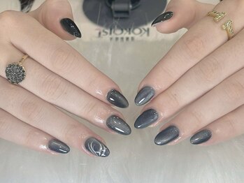 ネイルズバー 新宿店(Nails Bar)/宇宙マーブルネイル