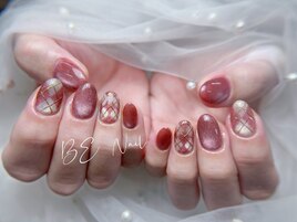 チェックネイル