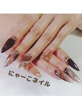 にゃーこネイル/ラテネイル☆持ち込みデザイン